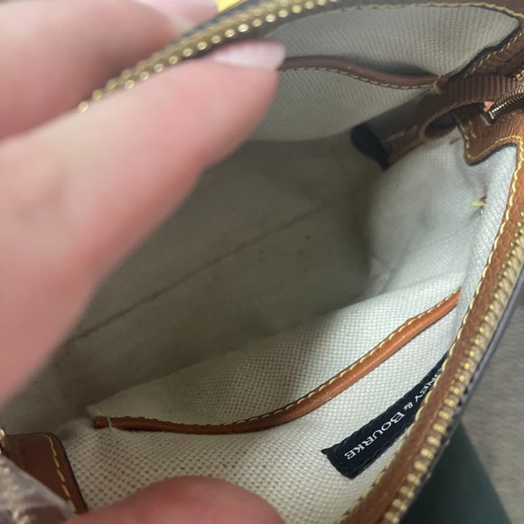 Dooney & Bourke Pebble Leather Domed Crossbody - Picture 6 of 6